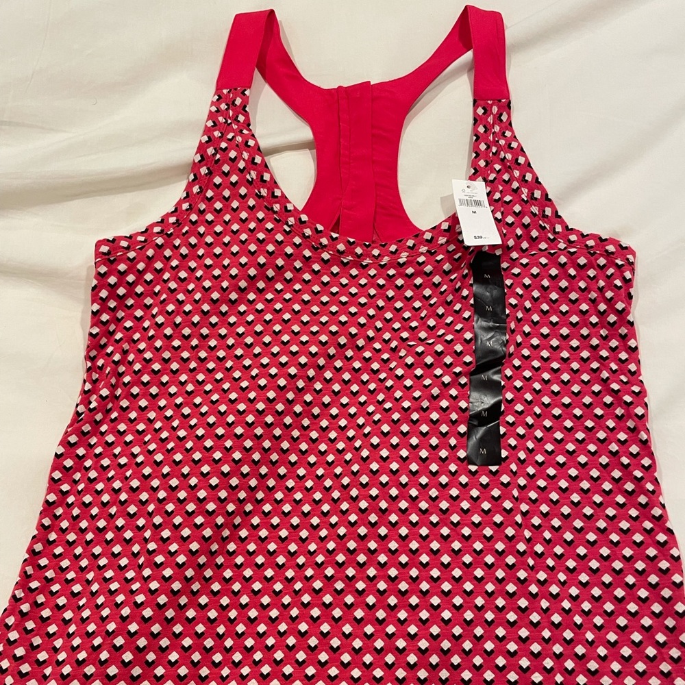 Never worn pink banana republic tank